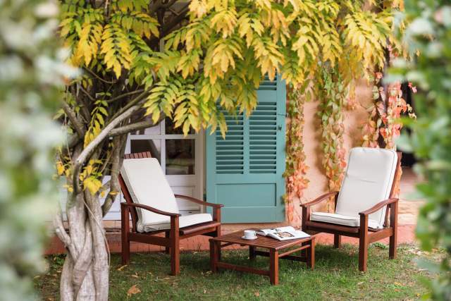 Hostellerie de l’Abbaye de la Celle - Hôtel 5 étoiles Var - Jardin Suite Perpétue