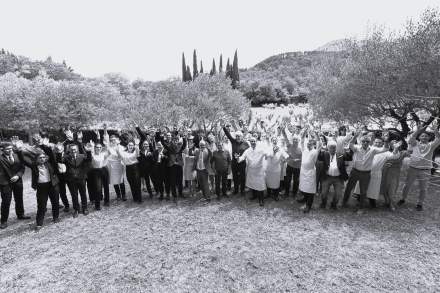 Equipes de l'Hostellerie de l'Abbaye de La Celle